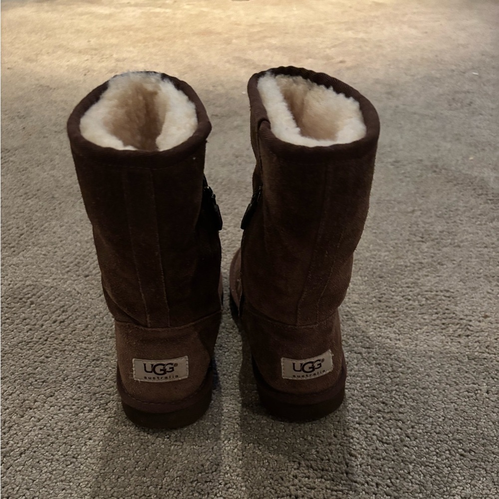 Genuine UGG Boots. Kids size 1. Chocolate Brown